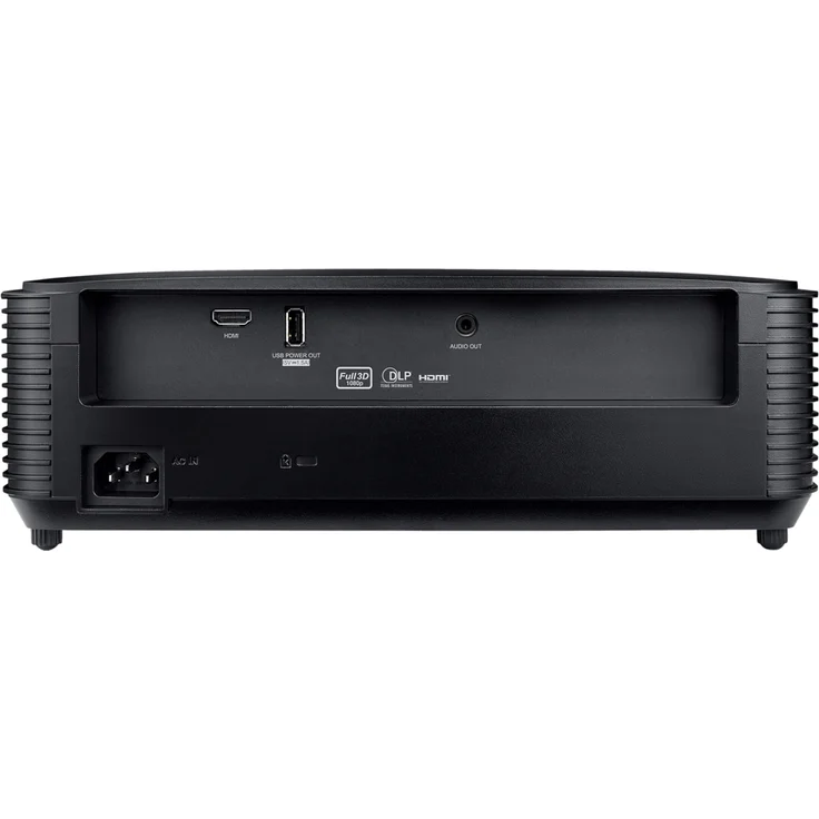 Optoma HD28e Heimkino-Beamer, DLP, Full HD (1920 x 1080), Kontrast 30000:1, 3800 ANSI-Lumen, Bildverhältnis 16:9, schwarz – Bild 4