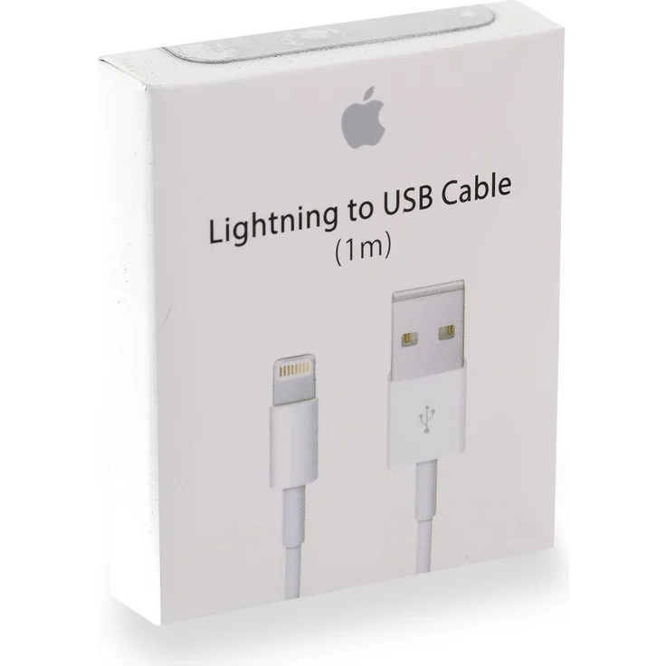 Apple MQUE2ZM/A Lightning auf USB Kabel, geeignet für Apple iPhone/iPod/iPad, 1 m, Ladekabel/Datenkabel, weiß – Bild 5