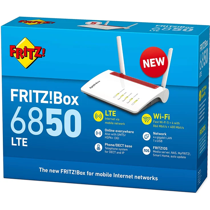 AVM FRITZ!Box 6850 LTE Modem 150 Mbit/s – Bild 3