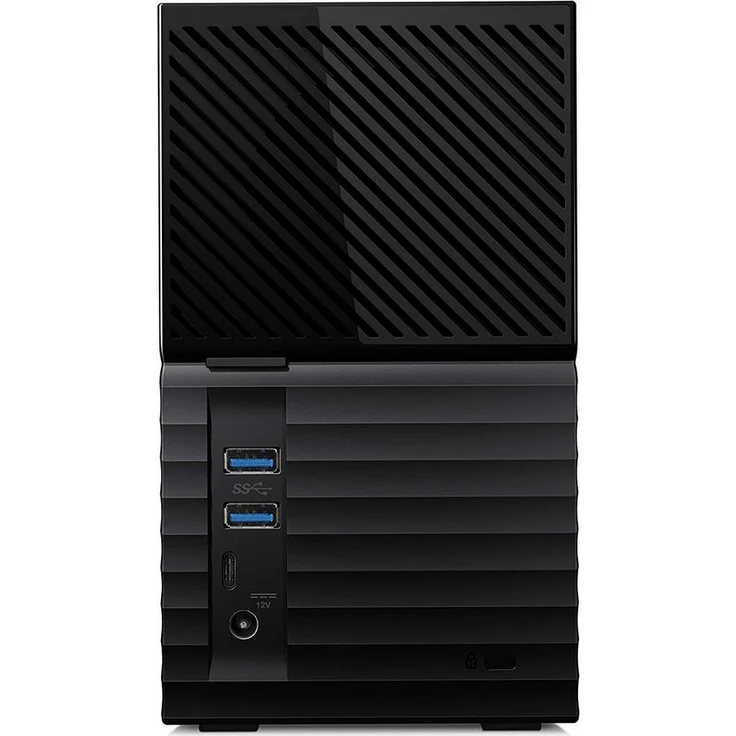 WD My Book Duo WDBFBE0160JBK - Festplatten-Array - 16 TB - 2 Schächte - HDD 8 TB x 2 - USB 3.1 (extern) – Bild 4