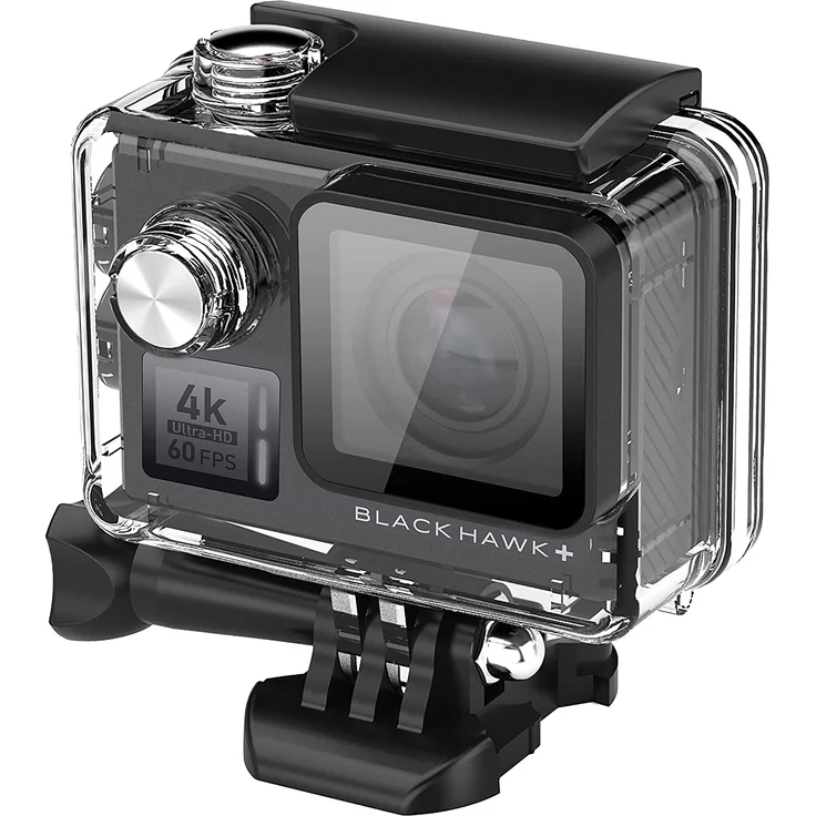 Easypix GoXtreme Blackhawk 4K+ ActionCam 4K-60fps Schwarz – Bild 4