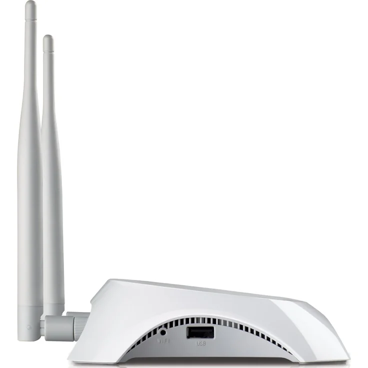 TP-Link TL-MR3420 N300 WLAN LTE Desktop Router (300Mbit-s 2,4GHz, 4 10-100Mbit-s LAN-Port, 3G-4G-Router) weiß - grau – Bild 3