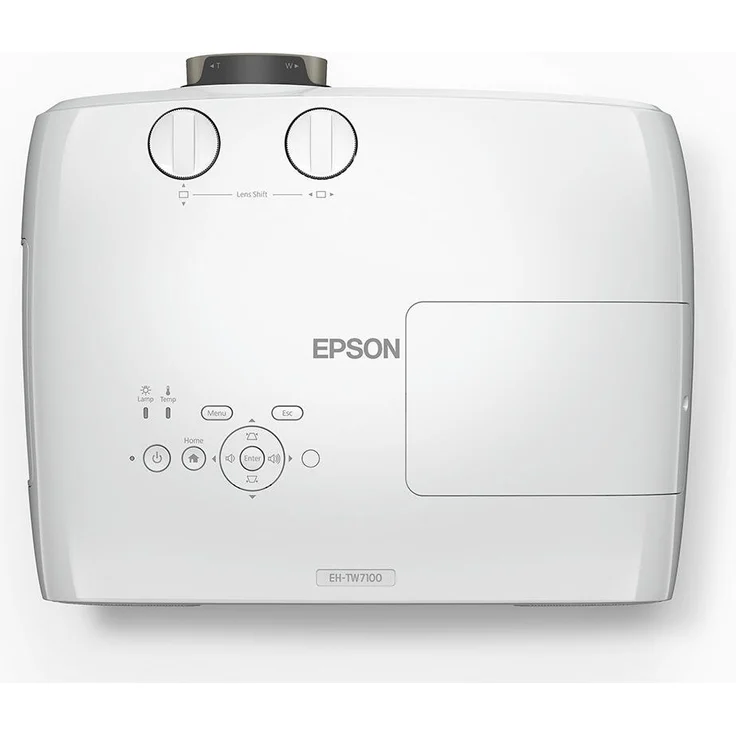 Epson EH-TW7100 Heimkino-Beamer, 3LCD, 4K (3840 x 2160), Kontrast 120000:1, 3000 ANSI-Lumen, Bildverhältnis 16:9, weiß – Bild 4