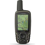 Garmin GPSMAP 64sx - robustes, wasserdichtes GPS-Outdoor-Navi mit 2,6 Farbdisplay, 3-Achsen-Kompass, Barometer, ANT und Bluetooth, GLONASS, GALILEO, vorinstallierter Basiskarte und 16 h Akku