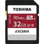 Toshiba Exceria Pro N302 SDHC 32GB UHS-I U3 Speicherkarte (bis zu 90MB-Sek. lesen)