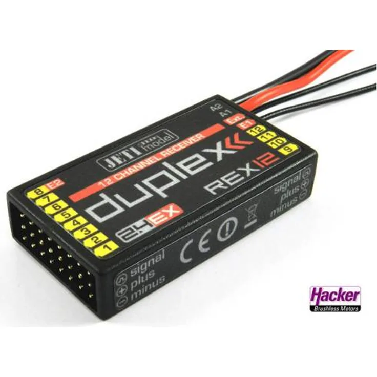 Jeti Rex 12 12-Kanal Empfänger 2,4GHz