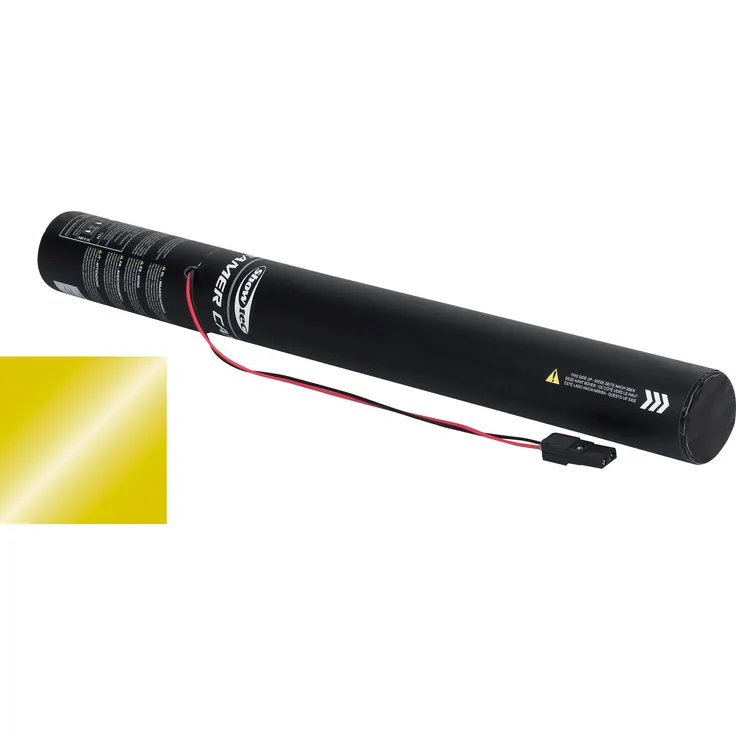 Showtec Electric streamer cannon 50cm, Gold Metallic
