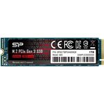 Siliconpow SSD P34A80 1TB, M.2 PCIe Gen3 x4 NVMe, 3200-3000 MB-s SP001TBP34A80M28