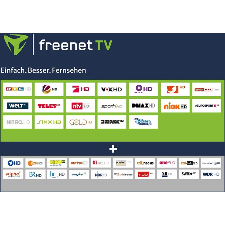 freenet TV 89001 CI+ TV Modul für Antenne DVB-T2 HD, mit 3 Monaten  – Bild 4