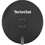 TechniSat Satman 850 PLUS Satellitenschüssel (85 cm Sat Anlage (geeignet für UNYSAT Universal-LNB) grau