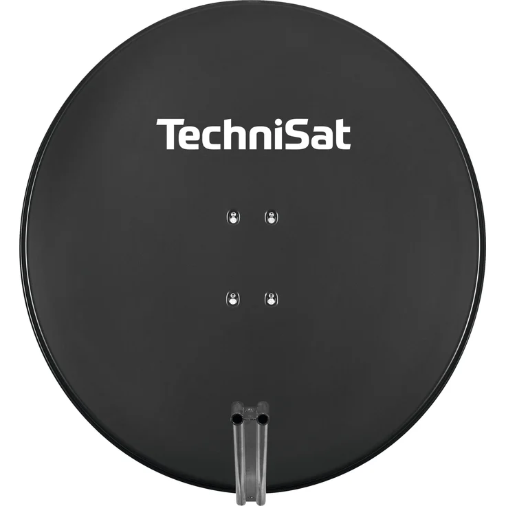 TechniSat Satman 850 PLUS Satellitenschüssel (85 cm Sat Anlage (geeignet für UNYSAT Universal-LNB) grau – Bild 1