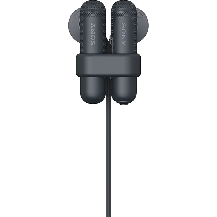 Sony WI-SP500 In-Ear Kopfhörer, mit Bluetooth, Mikrofon, geeignet für Sport, spritzwassergeschützt, schwarz – Bild 3