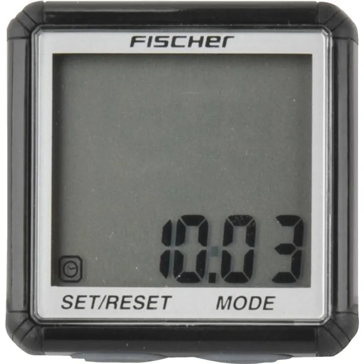 FISCHER Fahrrad-Computer, grau, One Size