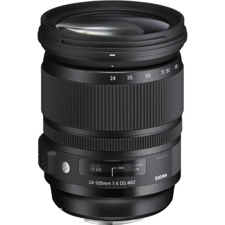 Sigma 24-105mm F4,0 DG OS HSM Art Objektiv (82mm Filtergewinde) für Nikon Objektivbajonett – Bild 1