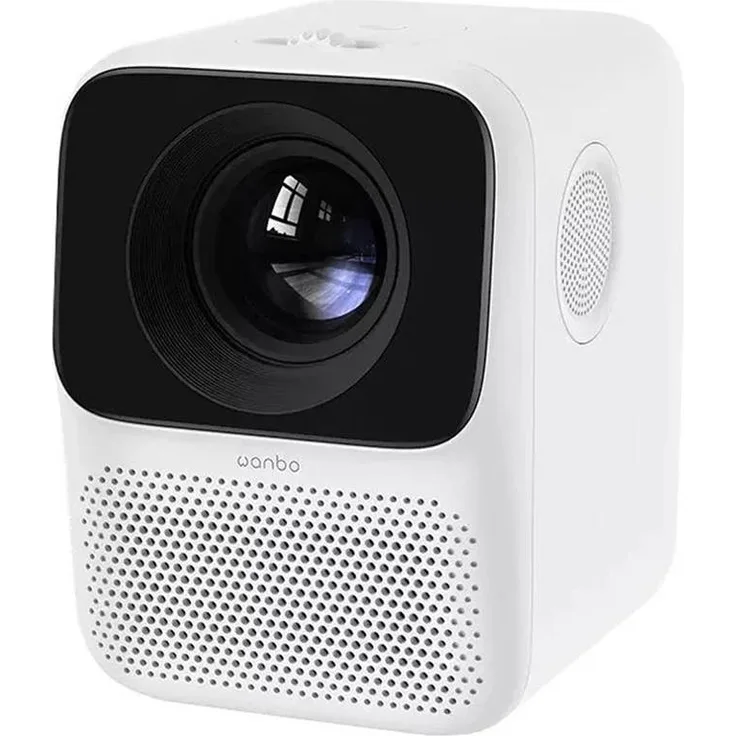 Xiaomi Youpin Wanbo T2 Mini-Beamer, LCD, WVGA (854 x 480), Kontrast 2000:1, 150 ANSI-Lumen, Bildverhältnis 16:9, WLAN, weiß