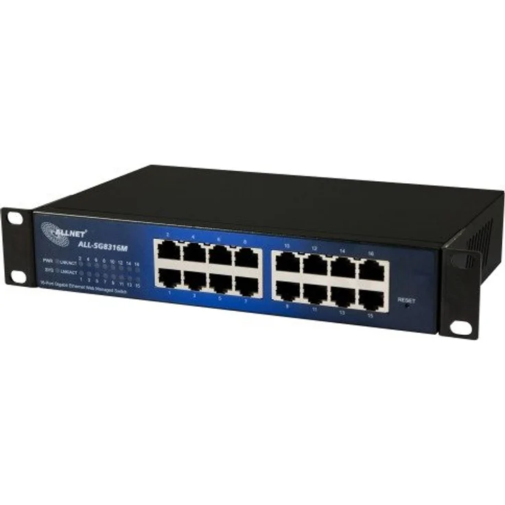 Allnet ALL-SG8316M, 16-Port, smart managed, Layer 2 – Bild 1