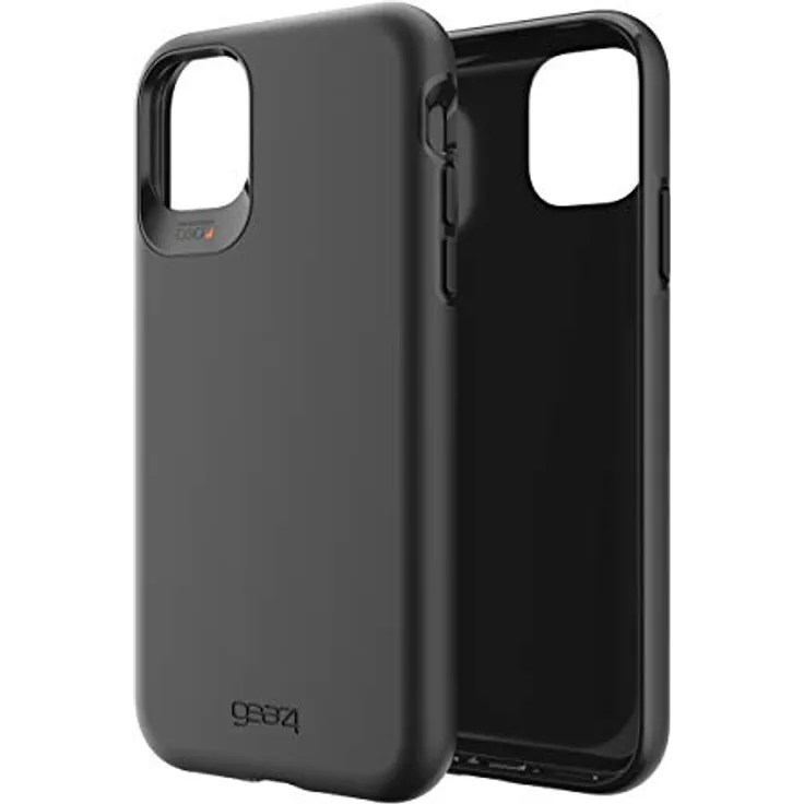 Gear4 Holborn Kompatibel mit iPhone 11 Hülle, erweiterter Aufprallschutz, integrierte D3O-Technologie, verbesserter Rückenschutz Handy Schutzhülle - Schwarz
