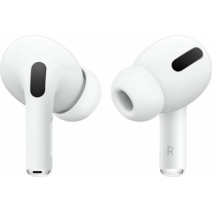 Apple AirPods Pro 1. Generation (2019) True Wireless In-Ear Kopfhörer mit Bluetooth, Mikrofon, Noise Cancelling, geeignet für iPhone, weiß – Bild 3