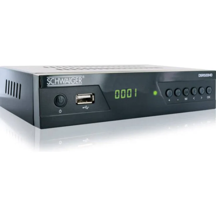 Schwaiger Satellitenreceiver DVB-S2 HD, DSR500HD – Bild 2