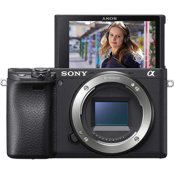 Sony Alpha 6400 E-Mount Systemkamera (24 Megapixel, 4K Video, 180° Klapp-Display, 0.02 Sek. Echtzeit-Autofokus mit 425 Kontrast AF-Punkten, XGA OLED Sucher, nur Gehäuse) schwarz – Bild 7