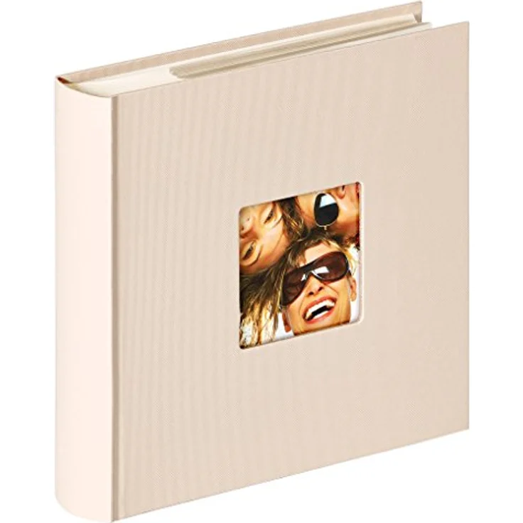 walther design ME-110-C Memo-Einsteckalbumalbum Fun, 200 Fotos 10x15 cm, sand – Bild 1