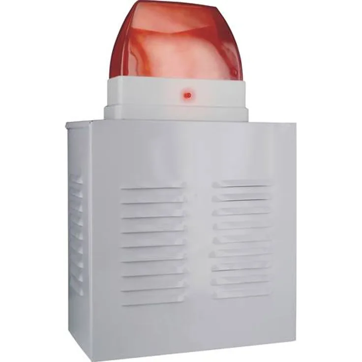 Smartwares Dummy Alarmanlagen-Fassandenbox mit Blink-LED, Sirene, SW SA11D