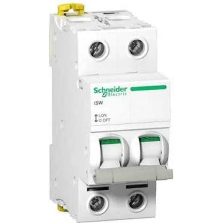 Schneider A9S65263 Lastlasttrennschalter Isw, 2P, 63A, 240V AC