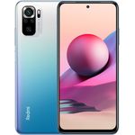 Xiaomi Redmi Note 10S Smartphone 16,33cm (6,43 Zoll) AMOLED-Display, 128GB interner Speicher, 6GB RAM, Dual-SIM, Android, Ocean Blue