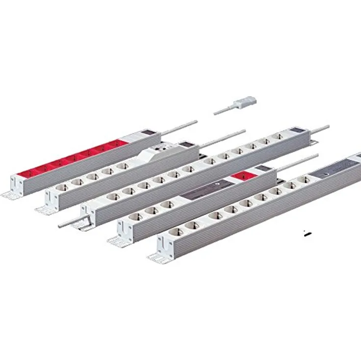 RITTAL DK Steckdosenleiste F-B E7-5 7-Fach 250 V 16 A LHT 482 6x44x44 mm ohne Schalter