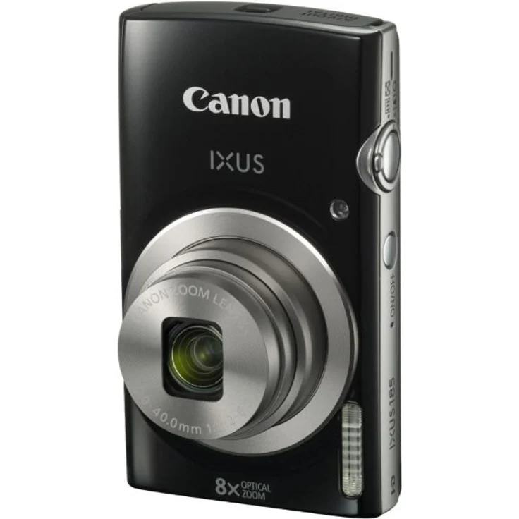 Canon IXUS 185 Digitalkamera (20 MP, 6,8cm (2,7 Zoll) LCD, Display, DIGIC 4+, 8x optischer Zoom, Smart Auto, HD Movies, USB, 720p) schwarz - Preisvergleich – Bild 2