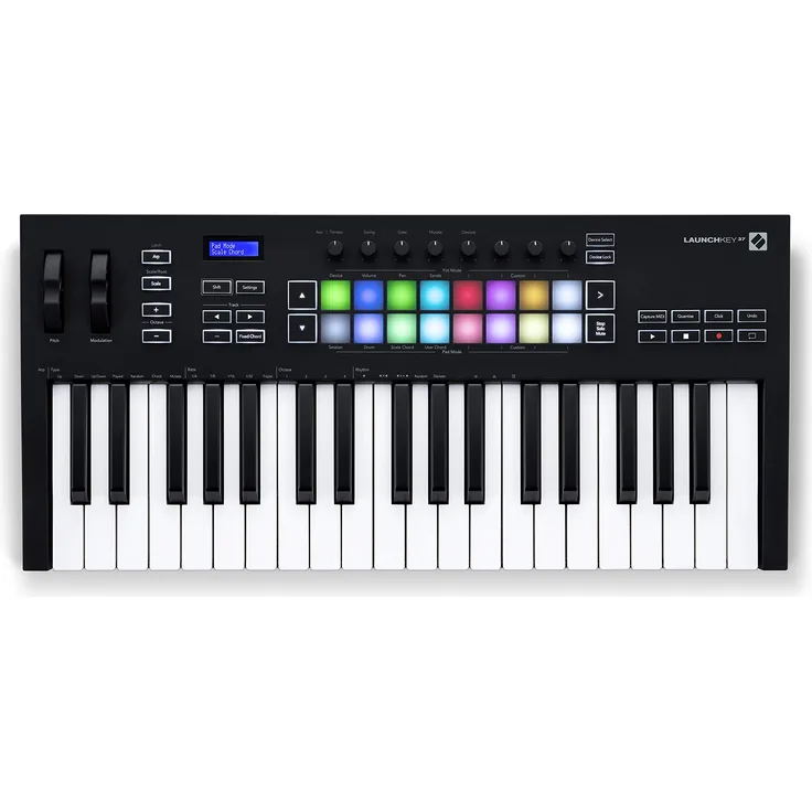 Novation Launchkey 37 (MK3) MIDI Keyboard-Controller für Ableton