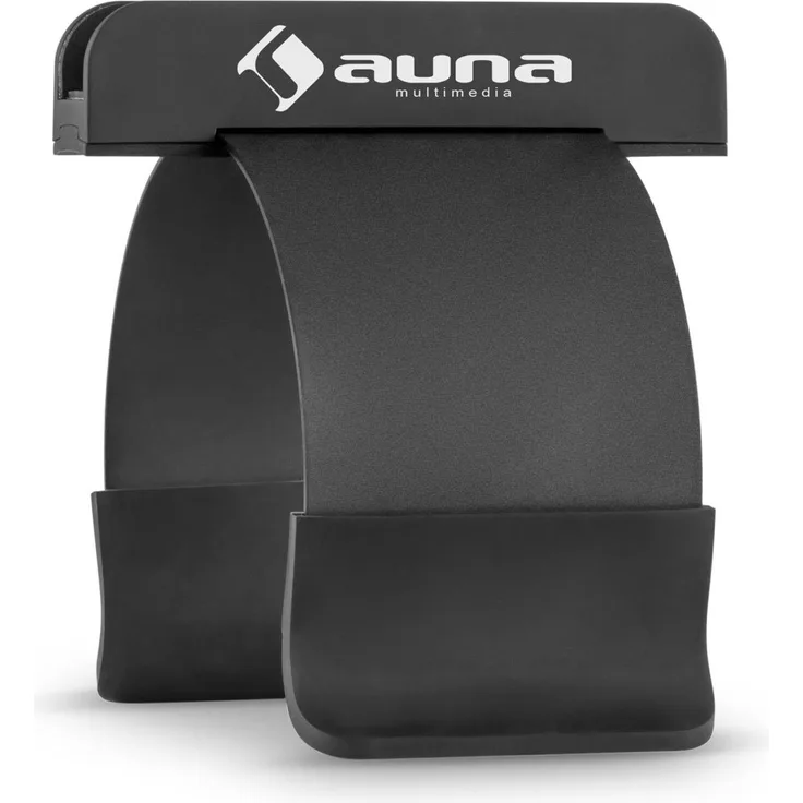 Auna SmartHold Tablet- und Smartphone-Halterung Metall Gummi flexibel tragbar, schwarz