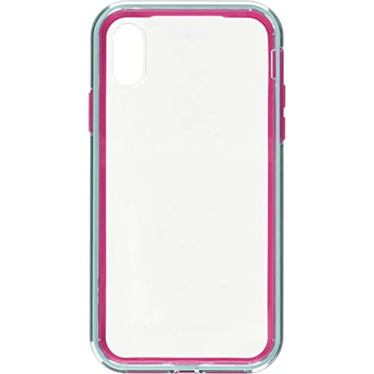 LifeProof Slam Series Schutzhülle für iPhone X, Aloha Sunset, transparent/blau getönt/Magenta