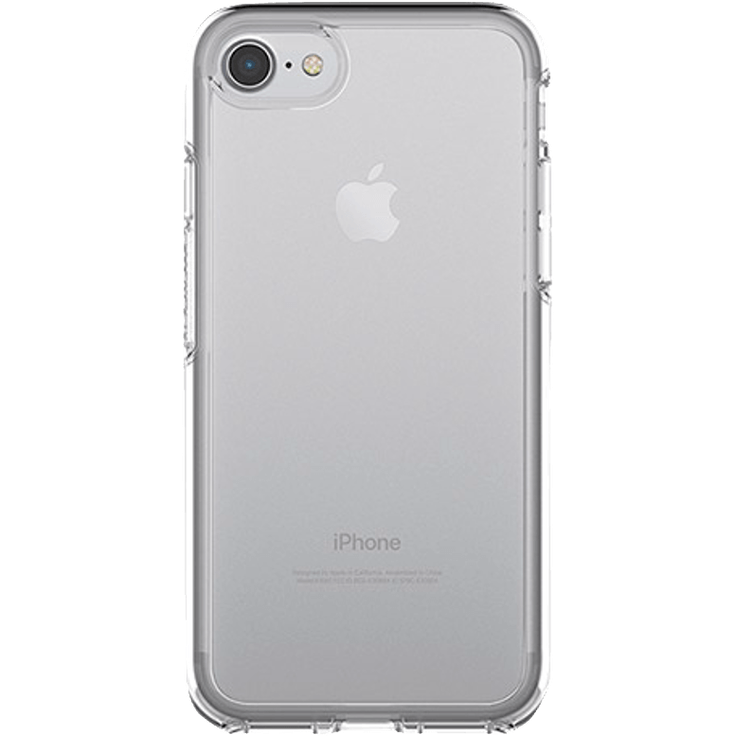 OtterBox Symmetry clear hoch-transparente sturzsichere Schutzhülle für iPhone 7-8-SE (2020), transparent