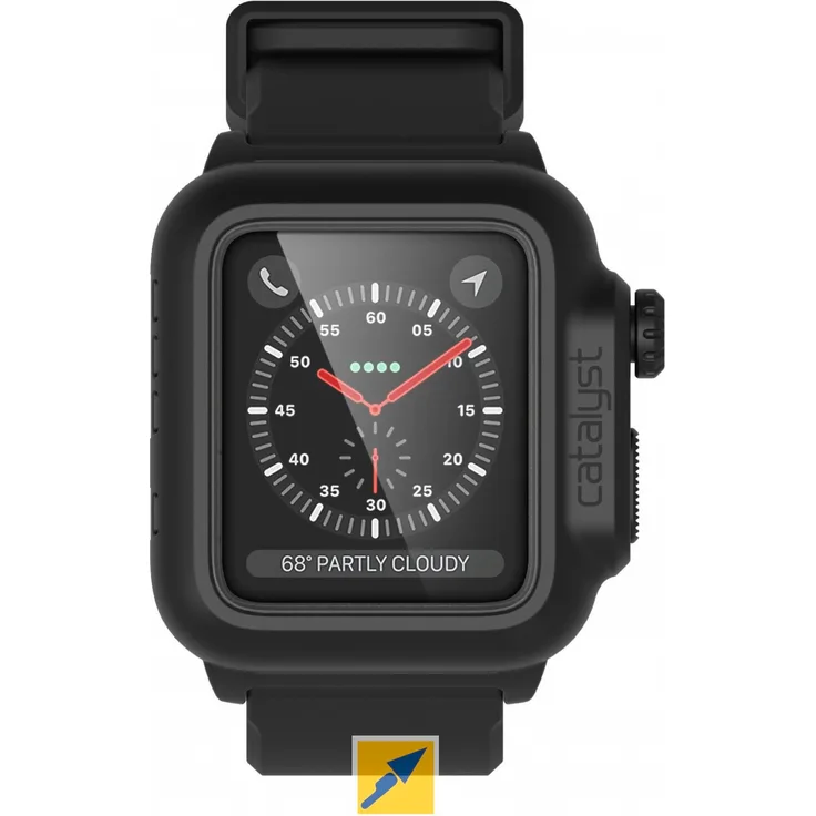 Catalyst case f. Apple Watch 2/3 42mm Stealth Black Wearables-Zubehör