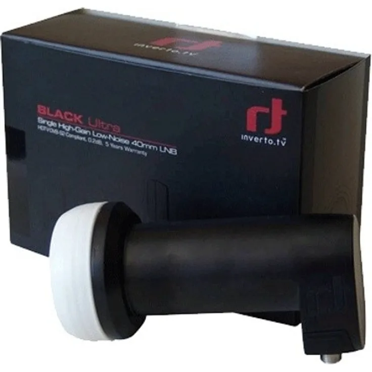 Inverto Single LNB HGLN Ultra, 40 mm, Schwarz