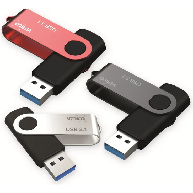 USB 3.0 Stick VERICO, 3er Pack, 128 GB
