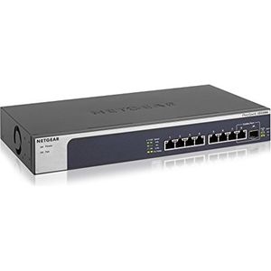 Bild für Netgear XS508M 8-Port 10G Multi-Gigabit Ethernet LAN Switch Unmanaged (mit 1x 10G SFP+, Desktop- oder Rack-Montage mit ProSAFE Lifetime-)