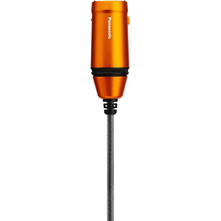 Panasonic HX-A100E-D tragbare Mini-Kamera für Sport (5,3 Megapixel BSI-Sensor, WiFi, USB 2.0, bis 1,5 m wasserdicht) orange – Bild 3