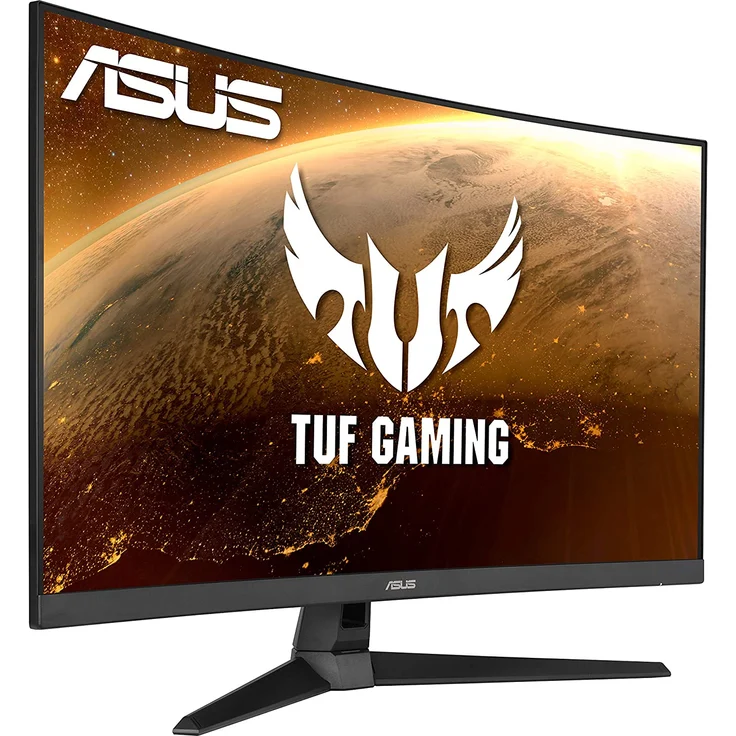 ASUS TUF Gaming VG328H1B - gebogen - 79.8 cm (31.4'') - 1920 x 1080 Full HD (1080p) - VA - 250 cd/m² - 3000:1 - HDMI, VGA - Lautsprecher – Bild 2
