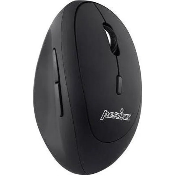 Perixx USB-Maus Optisch Perimice-719 Ergonomisch Schwarz (11522)