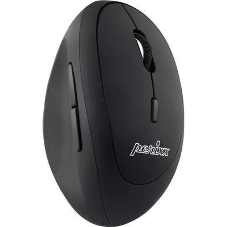 Perixx USB-Maus Optisch Perimice-719 Ergonomisch Schwarz (11522) – Bild 1
