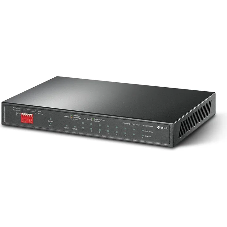 TP-Link TL-SG1210MP 10-Port Gigabit PoE+ Rackmount Switch