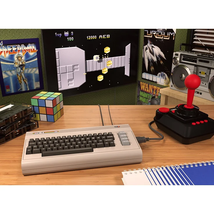 Koch Media The C64 Mini Grau inkl. 64 Spiele – Bild 3