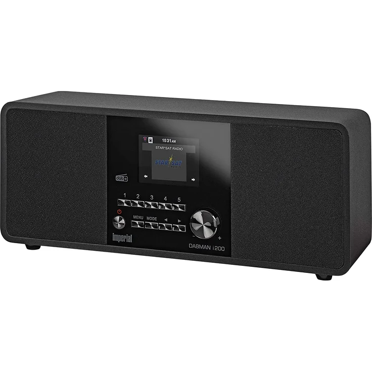 Imperial Dabman i200 22-231-00 Tischradio DAB+/UKW/Internetradio mit WLAN, Spotify-Connect, TFT-Display, schwarz – Bild 5