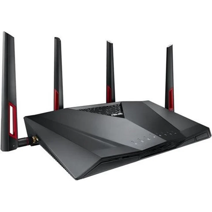 Asus RT-AC88U Gaming Router - Ai Mesh WLAN System, WiFi 5 AC3100, Gaming Engine, 1.4 GHz DC CPU, Alexa & IFTTT & App Steuerung, AiProtection, USB 3.0, Router bis zu 200 m² (90IG01Z0-BM3000) – Bild 3