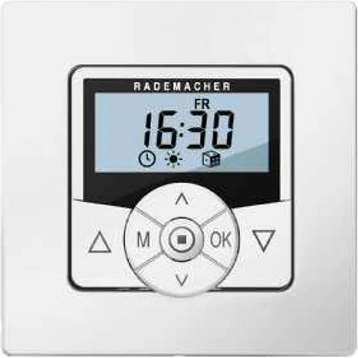 Rademacher 3650 07 12 Troll Comfort 3D 5635 (Ultraweiß) inkl. Rahmen 3-Draht-Technik