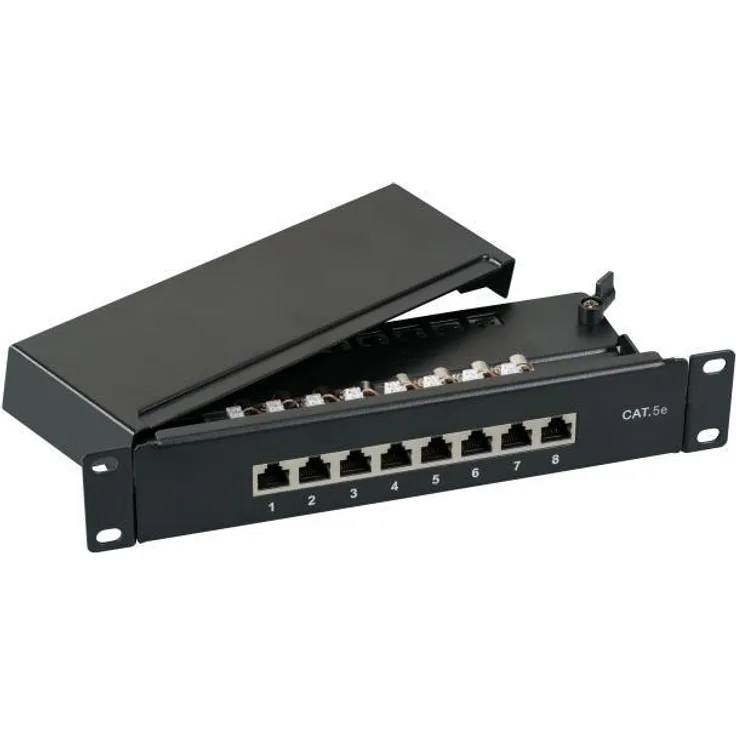 EFB Elektronik 37738.8 STP Mini-Patchpanel Grau