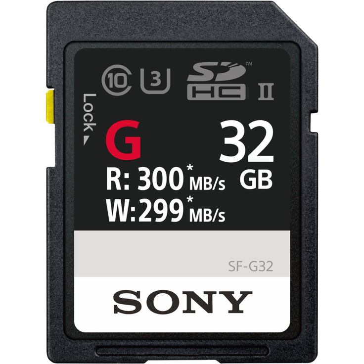 Sony SF-G32 SDHC Class 10 UHS-II U3