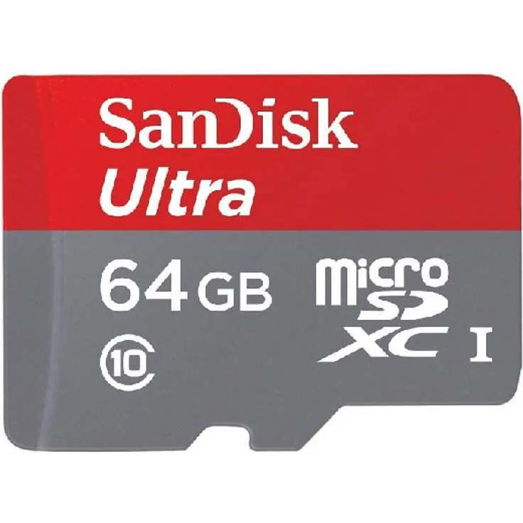 SANDISK Ultra 64GB microSDHC 48MB-s Class10 UHS-I
